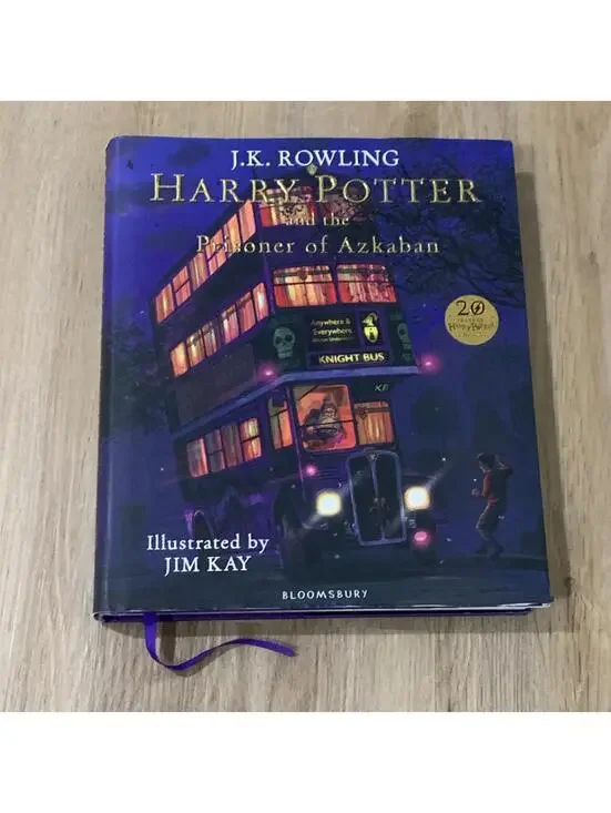 Harry Potter and the Prisoner of Azkaban Hardcover Book J K Rowling Jim Kay 2017 - Picture 1 of 9